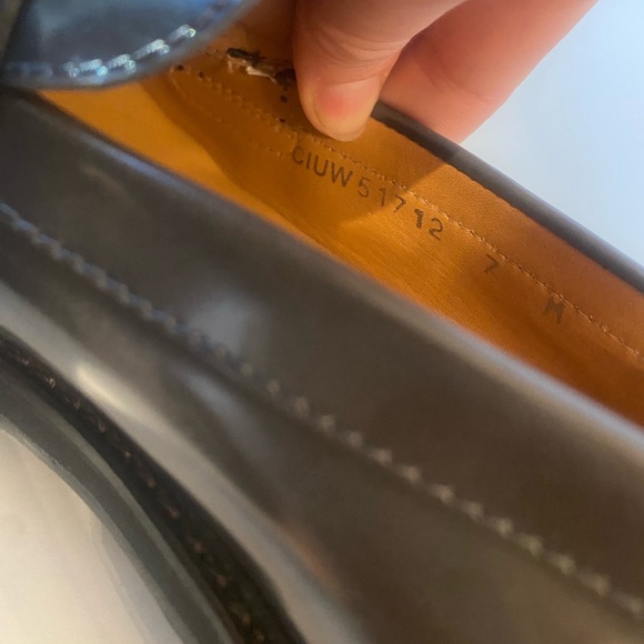 NWOT Stuart Weitzman Grey Leather Loafers - Picture 12 of 13